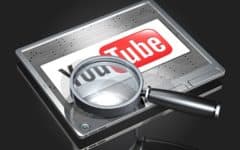 How to clear YouTube search history header